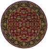Oriental Weavers Windsor 23102 Red/Black Area Rug 7' 6 Round