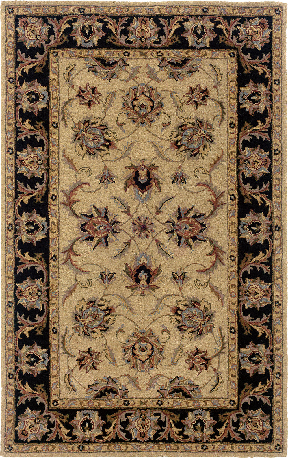 Oriental Weavers Windsor 23105 Ivory/Black Area Rug main image