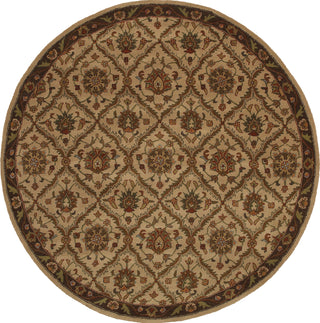 Oriental Weavers Windsor 23111 Beige/ Brown Area Rug Round