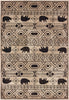 Oriental Weavers Woodlands 9651A Ivory Black Area Rug main image featured
