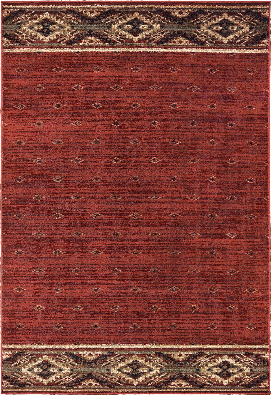 Oriental Weavers Woodlands 9652C Red Gold Area Rug main image featured