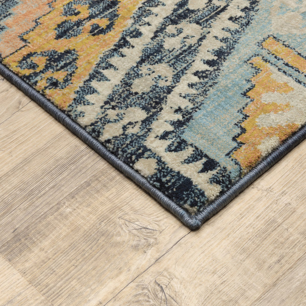 Oriental Weavers Xanadu 003B6 Blue/Multi Area Rug Incredible Rugs and