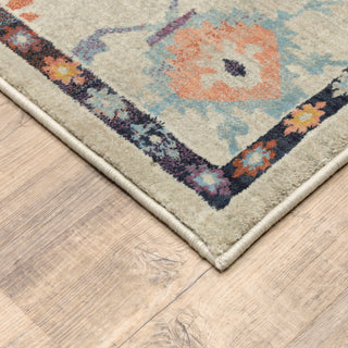 Oriental Weavers Xanadu 5502U Beige/Multi Area Rug Corner Image