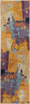 Oriental Weavers Xanadu 070X6 Orange/Purple Area Rug Runner Image