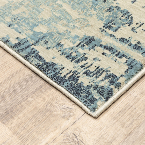 Oriental Weavers Xanadu 8020H Ivory/Blue Area Rug Incredible Rugs and