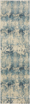 Oriental Weavers Xanadu 8020H Ivory/Blue Area Rug Runner Image