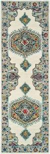 Oriental Weavers Zahra 75505 Ivory Grey Area Rug 2'6'' X 8' Runner Image
