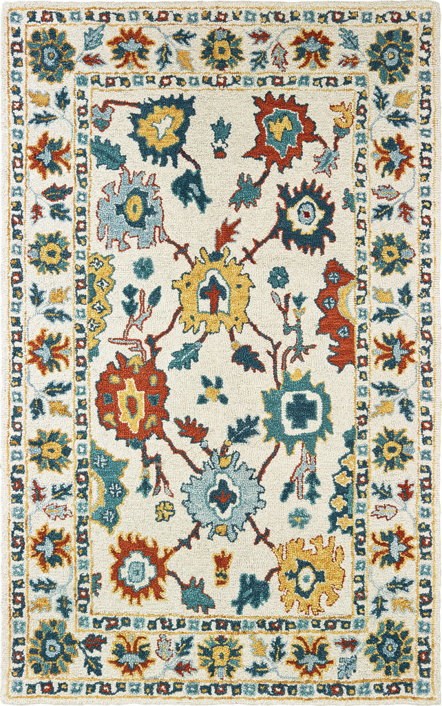Oriental Weavers Zahra 75507 Ivory Gold Area Rug main image