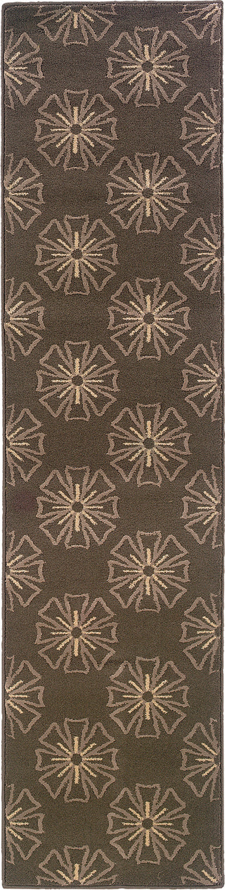 Oriental Weavers Zanzibar 2952A Grey/Grey Area Rug Runner