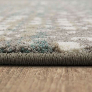 Karastan Epiphany Oriol Dim Grey Area Rug Detail Image