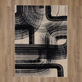 Karastan Rendition by Stacy Garcia Home Orion Obsidian Area Rug Main Image