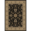 Orian Rugs Orwell Ballentine Black Area Rug main image