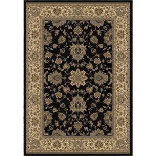 Orian Rugs Orwell Ballentine Black Area Rug main image