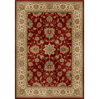 Orian Rugs Orwell Ballentine Burgundy Area Rug main image