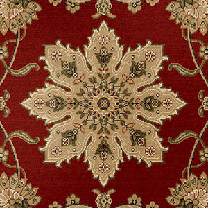 Orian Rugs Orwell Ballentine Burgundy Area Rug Swatch