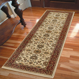 Orian Rugs Orwell Ballentine Ivory Area Rug Room Scene Runner