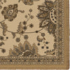 Orian Rugs Orwell Leafpoint Ivory Area Rug Close Up