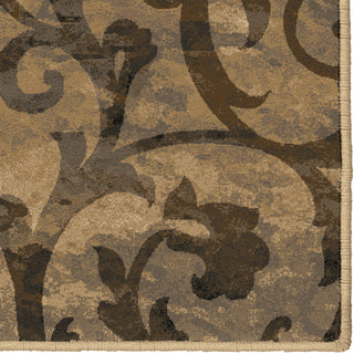 Orian Rugs Orwell Vintage Stalk Beige Area Rug Close Up