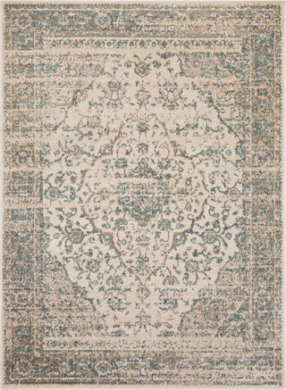 Surya Oslo OSL-2300 Teal Charcoal Camel Light Gray Beige Cream Area Rug Mirror main image