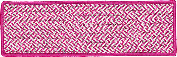 Colonial Mills Outdoor Houndstooth Tweed OT78 Magenta Area Rug main image