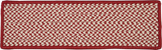 Colonial Mills Outdoor Houndstooth Tweed OT79 Sangria Area Rug main image