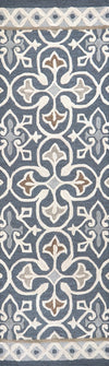 Rizzy Opulent OU574A Blue / Gray Area Rug 