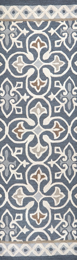 Rizzy Opulent OU574A Blue / Gray Area Rug 