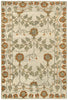 LR Resources Ousha 04422 Natural / Rust Hand Knotted Area Rug 7'9'' X 9'9''