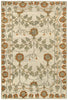 LR Resources Ousha 04422 Natural/Rust Area Rug 10' X 14'