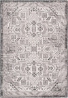 Unique Loom Outdoor Aztec T-KZOD16 Charcoal Gray Area Rug main image