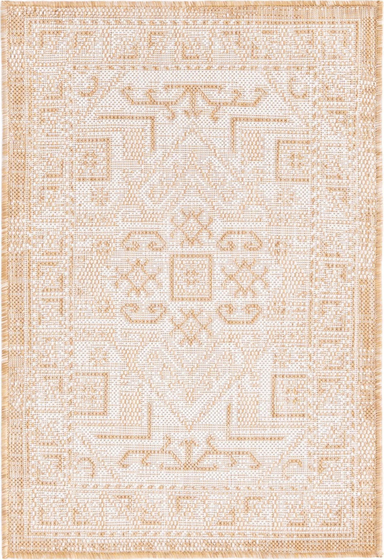 Unique Loom Outdoor Aztec T-KZOD16 Natural Area Rug main image