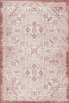 Unique Loom Outdoor Aztec T-KZOD16 Rust Red Area Rug main image