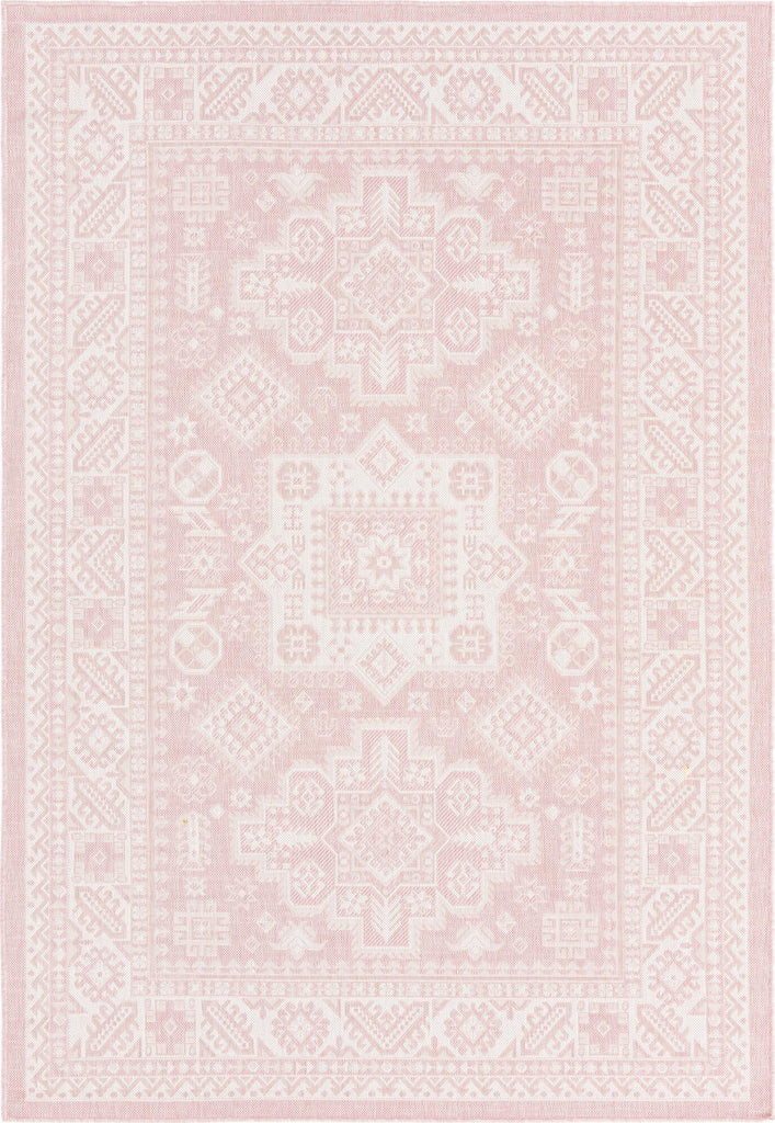 Unique Loom Outdoor Aztec T-KZOD17 Pink Area Rug main image