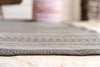 Unique Loom Outdoor Border T-KOZA-20307A Gray Area Rug Rectangle Lifestyle Image