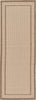 Unique Loom Outdoor Border T-KOZA-20413A Beige Area Rug Runner Lifestyle Image