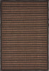 Unique Loom Outdoor Border T-KOZA-K3011A Brown Area Rug main image