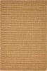 Unique Loom Outdoor Border T-KOZA-K3011A Light Brown Area Rug main image