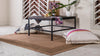 Unique Loom Outdoor Border T-KOZA-K3040A Light Brown Area Rug Rectangle Lifestyle Image