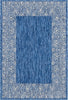 Unique Loom Outdoor Border T-KZOD1 Blue Area Rug main image