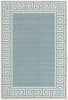 Unique Loom Outdoor Coastal OWE-CSTL10 Aqua Area Rug main image