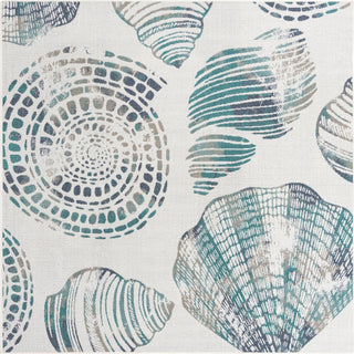 Unique Loom Outdoor Coastal OWE-CSTL8 Ivory Area Rug Square Top-down Image