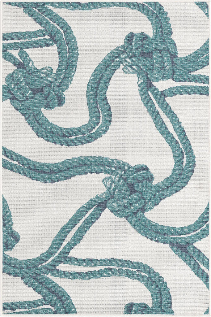 Unique Loom Outdoor Coastal OWE-CSTL9 Ivory Area Rug main image