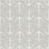 Unique Loom Outdoor Coastal T-KZOD20 Gray Area Rug Square Top-down Image