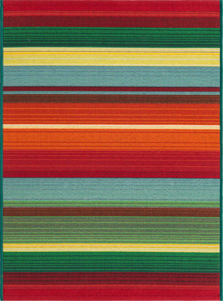 Unique Loom Outdoor Modern OWE-EDEN-194 Multi Area Rug main image