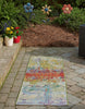 Unique Loom Outdoor Modern OWE-EDEN-201 Multi Area Rug Runner Lifestyle Image