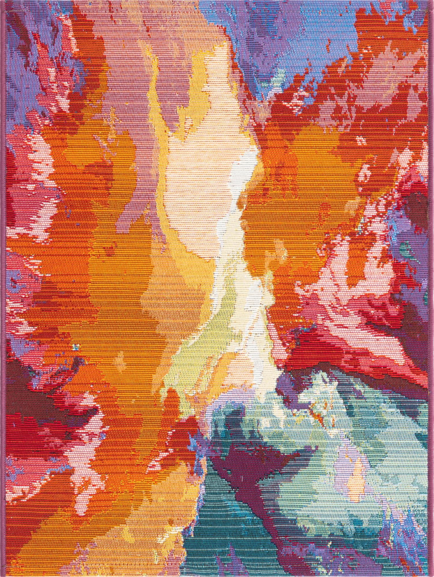 Unique Loom Outdoor Modern OWE-EDEN-201 Multi Area Rug – Incredible ...