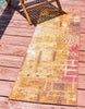 Unique Loom Outdoor Modern OWE-EDEN-323 Multi Area Rug Runner Lifestyle Image