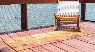 Unique Loom Outdoor Modern OWE-EDEN-323 Multi Area Rug Runner Lifestyle Image