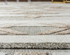 Unique Loom Outdoor Modern T-AHENK-LAGOS-F018A Beige Area Rug Rectangle Lifestyle Image