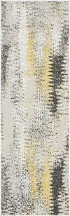 Unique Loom Outdoor Modern T-AHENK-LAGOS-F249A Ivory Area Rug Runner Top-down Image